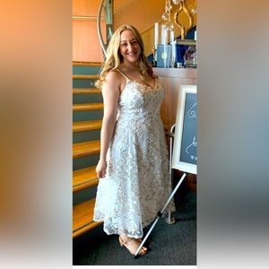 Xscape tea length dress!